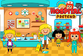 My Pretend Hospital Town Life Screenshot 1