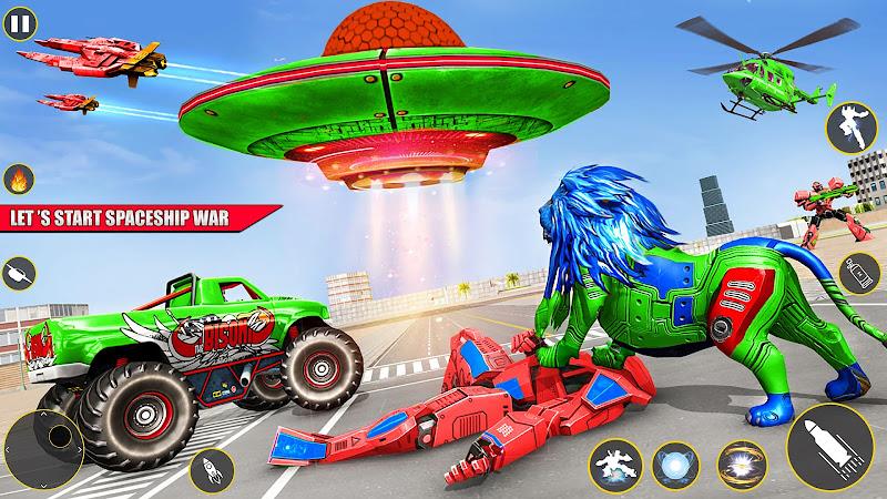 Spaceship Robot Transform Game স্ক্রিনশট 3