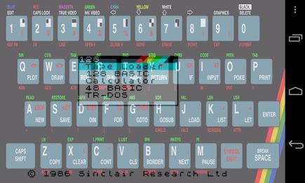 USP - ZX Spectrum Emulator 스크린샷 1