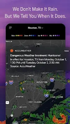 AccuWeather: Weather Radar Zrzut ekranu 2