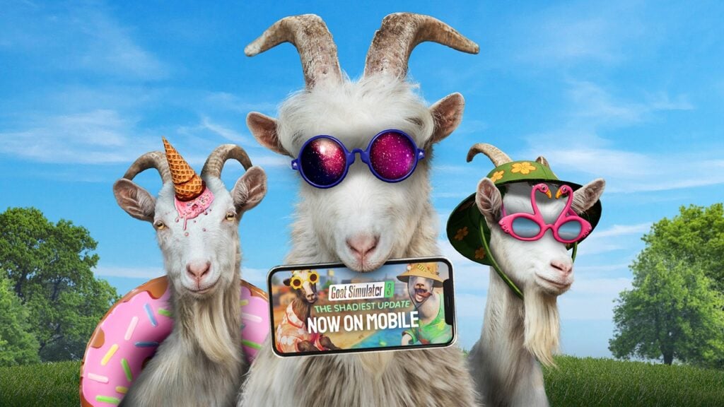 Wees de GEIT met de nieuwe versnellingen in de meest schaduwrijke update van Goat Simulator 3!