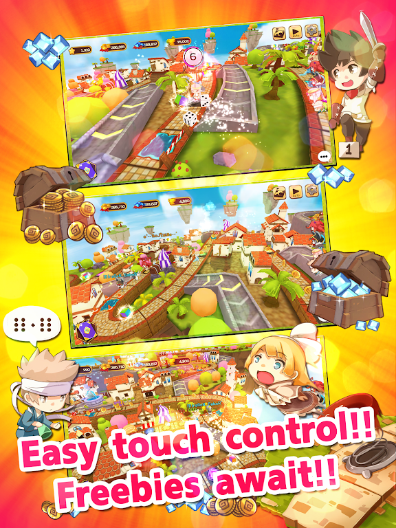 Dice Legend: Snake and Ladder Ảnh chụp màn hình 1
