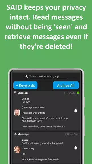 SAID - Smart Alerts Ekran Görüntüsü 3