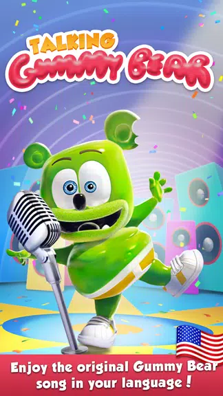 Talking Gummy Bear Kids Games Screenshot 0