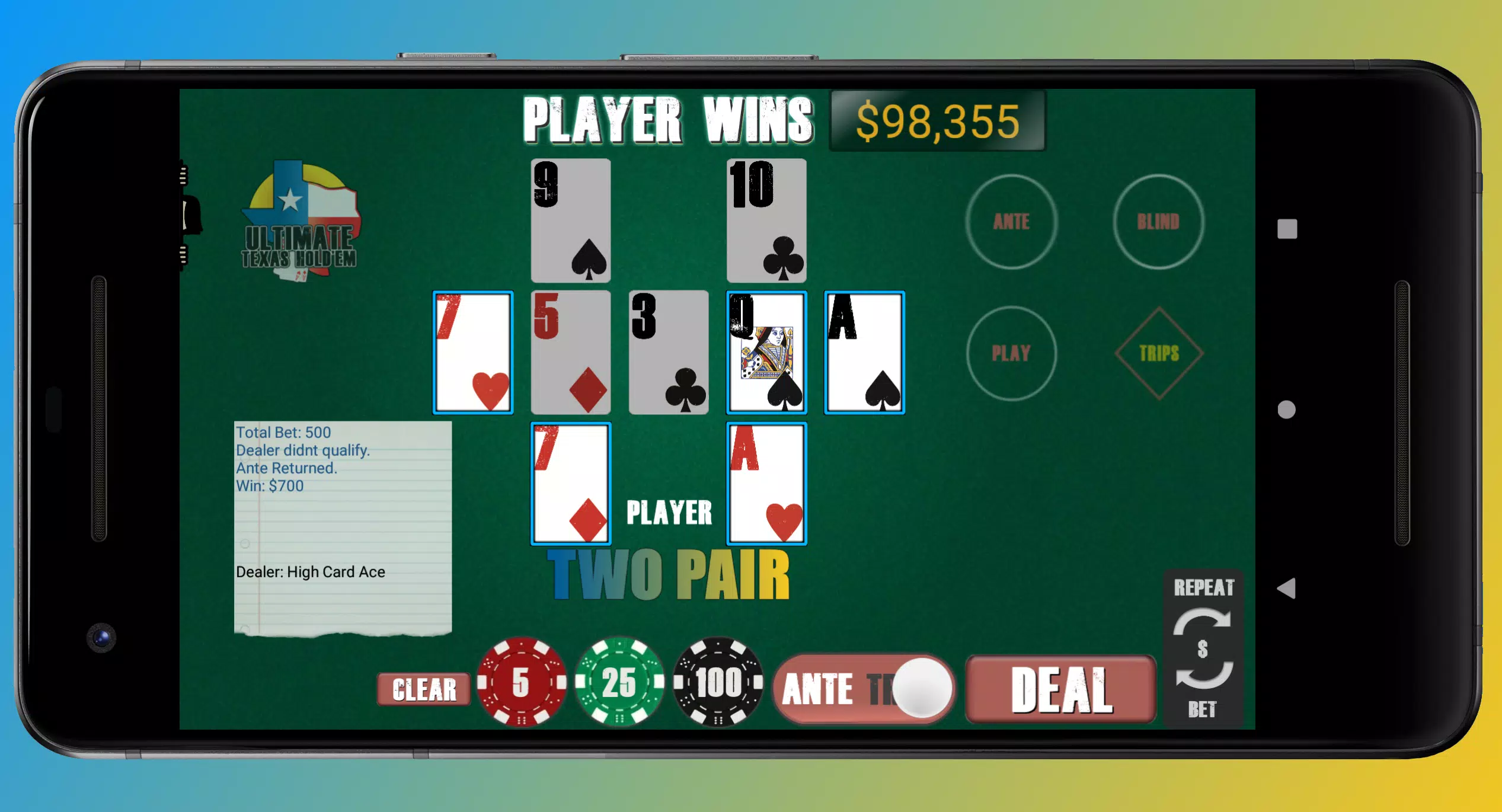 Texas Ultimate Holdem Screenshot 0