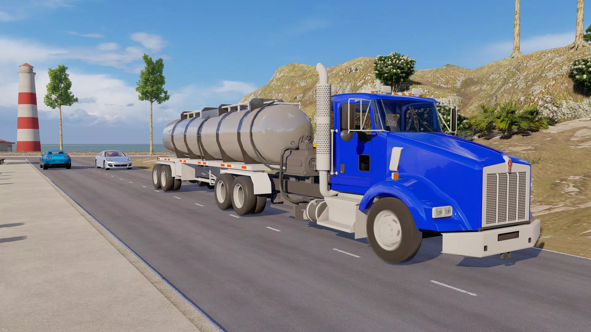 Truck Driving Sim Oil War Game Zrzut ekranu 3