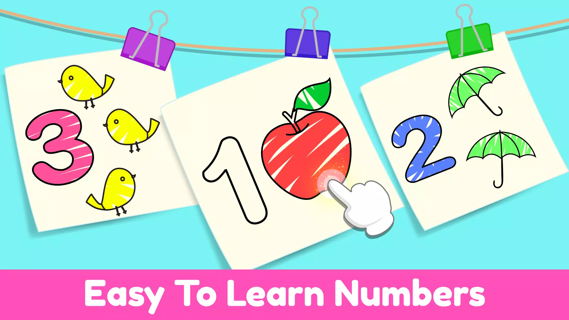 Learn 123 Numbers Kids Games Zrzut ekranu 3