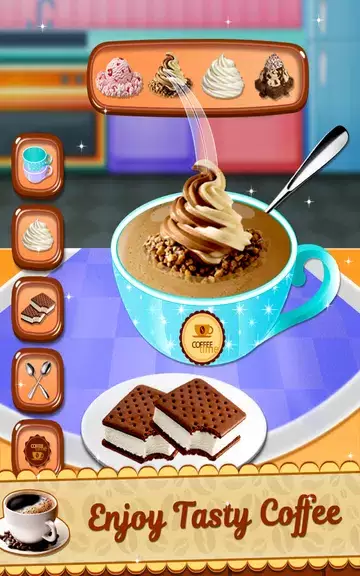 My Cafe - Coffee Maker Game Ảnh chụp màn hình 3