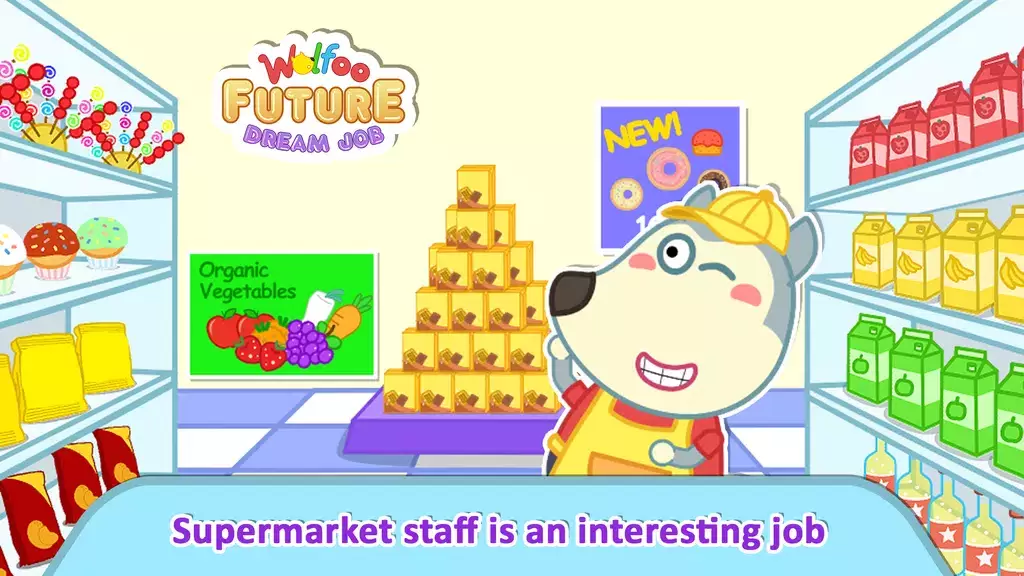 Wolfoo: Kid's Future Dream Job স্ক্রিনশট 1