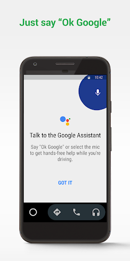 Android Auto – Google Maps, Media & Messaging Ekran Görüntüsü 1