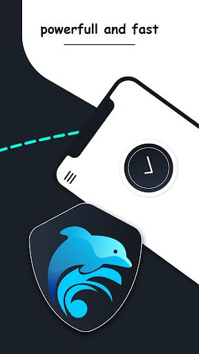 Dolphin VPN -fast & sTop (MOD) Ảnh chụp màn hình 1