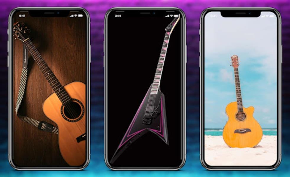 Guitar wallpaper Ảnh chụp màn hình 2