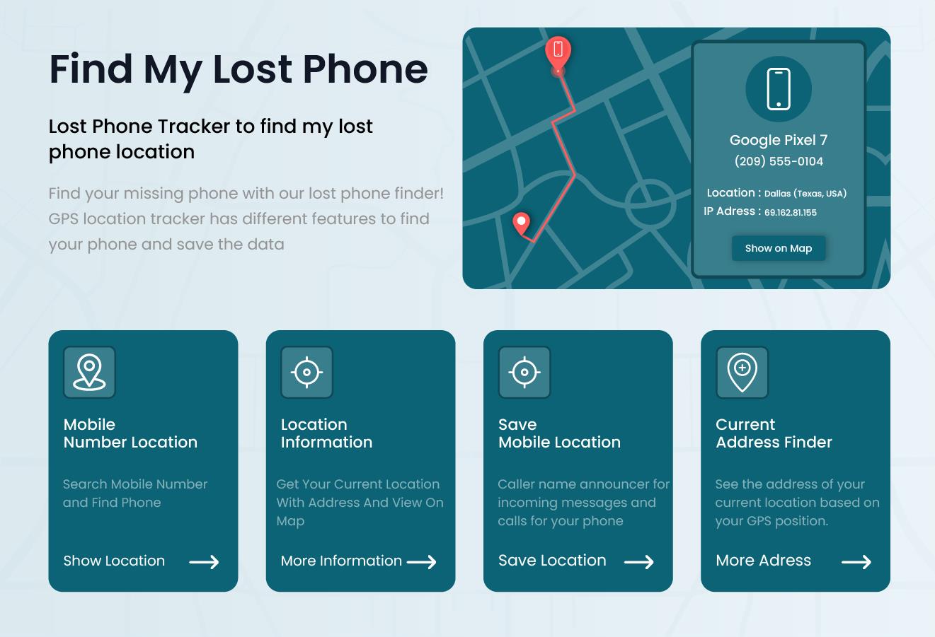 Find Lost Phone應用截圖第0張