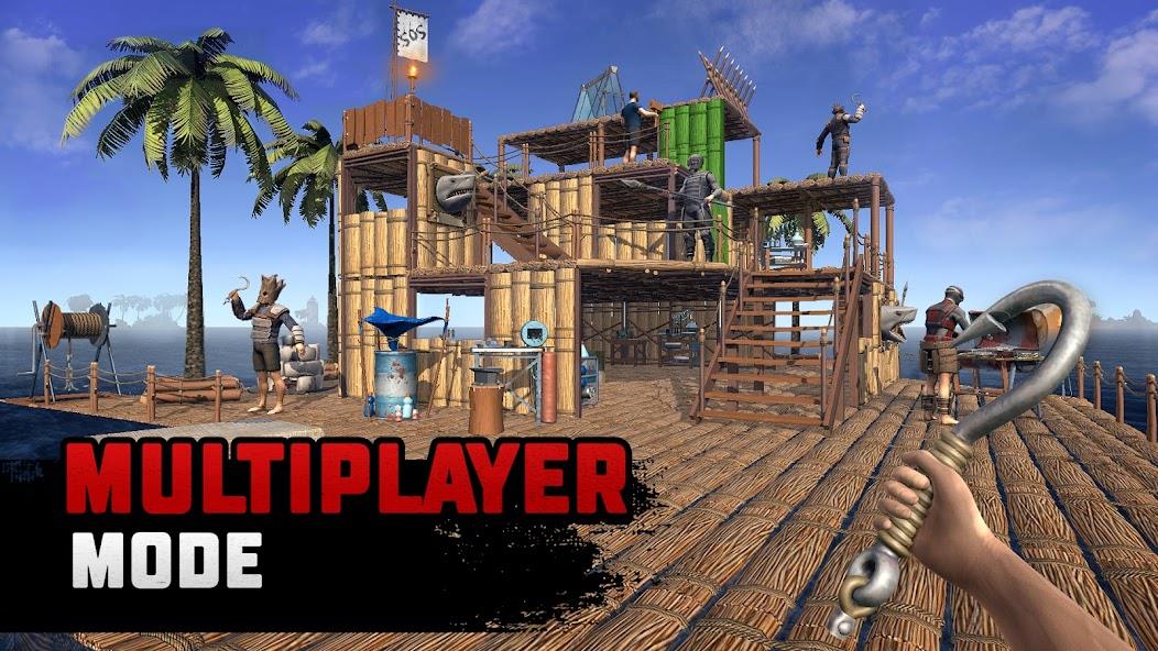 Raft® Survival: Multiplayer Mod ภาพหน้าจอ 1