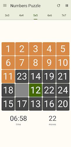 Schermata 15 Number puzzle sliding game 3