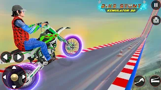 Schermata Bike Stunt 3D Simulator Games 3