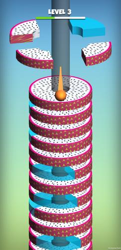 Stack Ball Fruit Crush Tangkapan skrin 2
