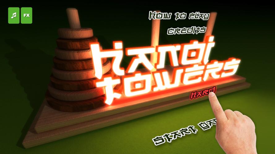 The Hanoi Towers Lite 스크린샷 0