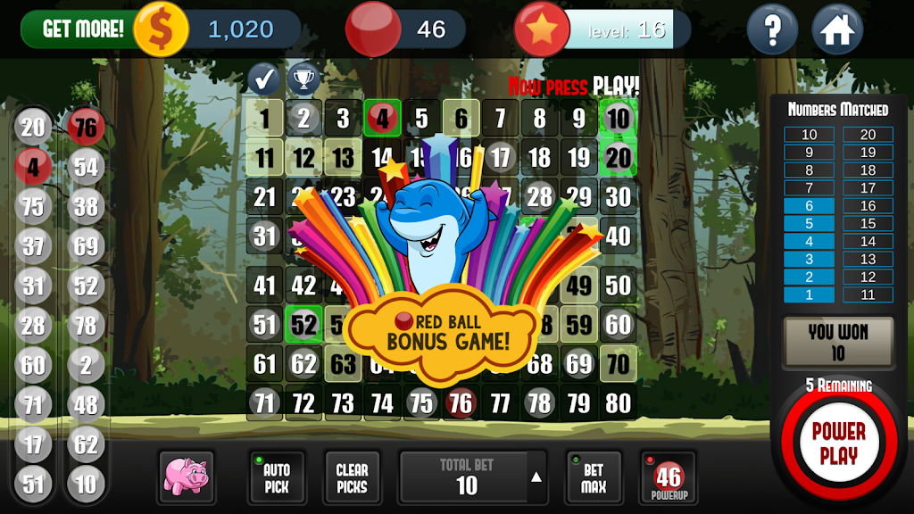 Schermata Keno Free Keno Game 2