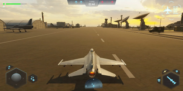 Sky Warriors: Airplane Games Ekran Görüntüsü 1