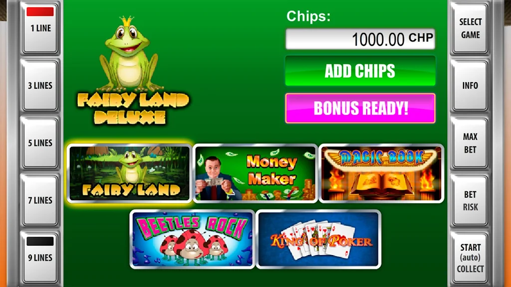Slot machines Fairy Land Deluxe应用截图第0张