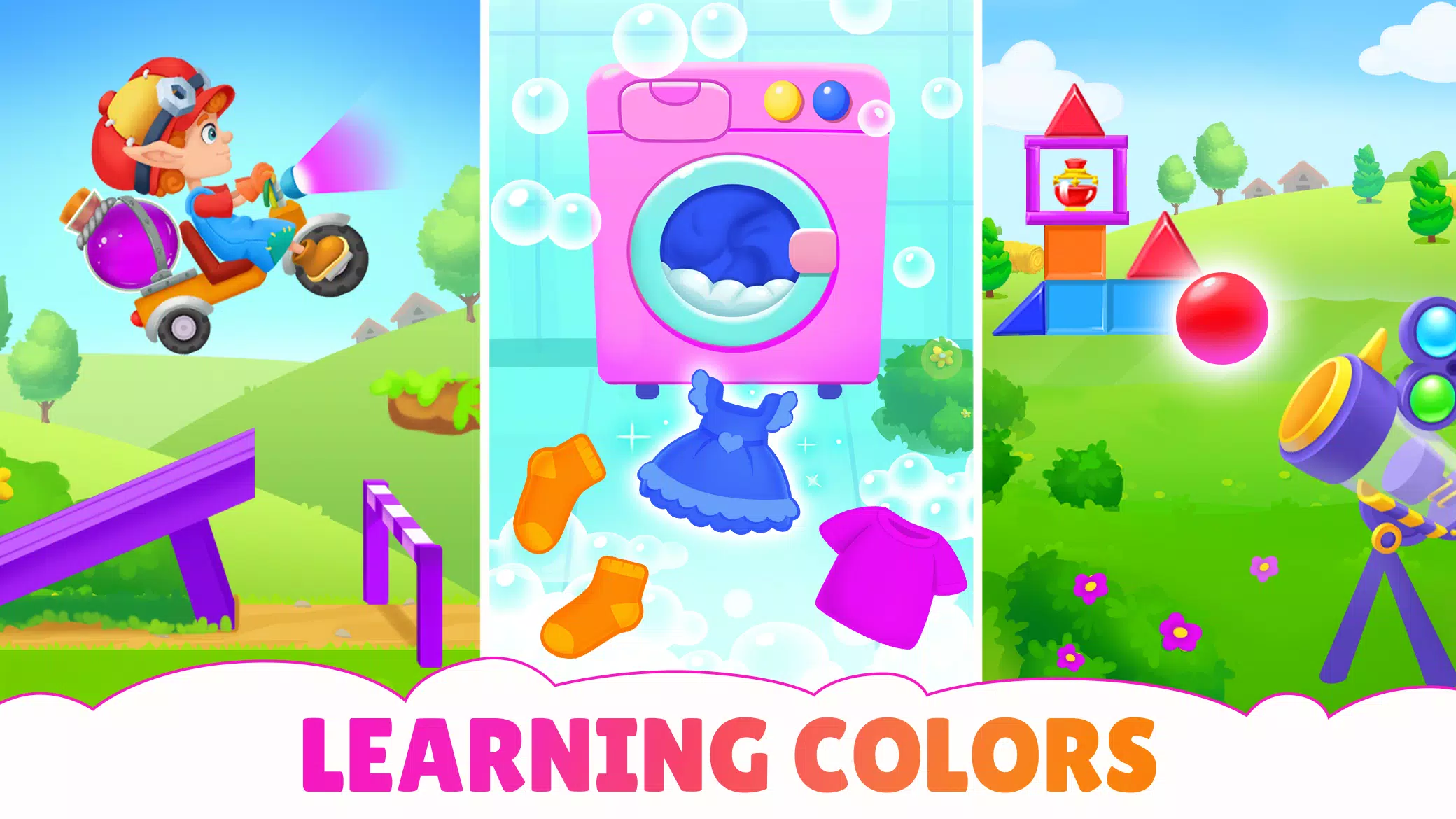 Learn colors Learning for kids Captura de tela 1