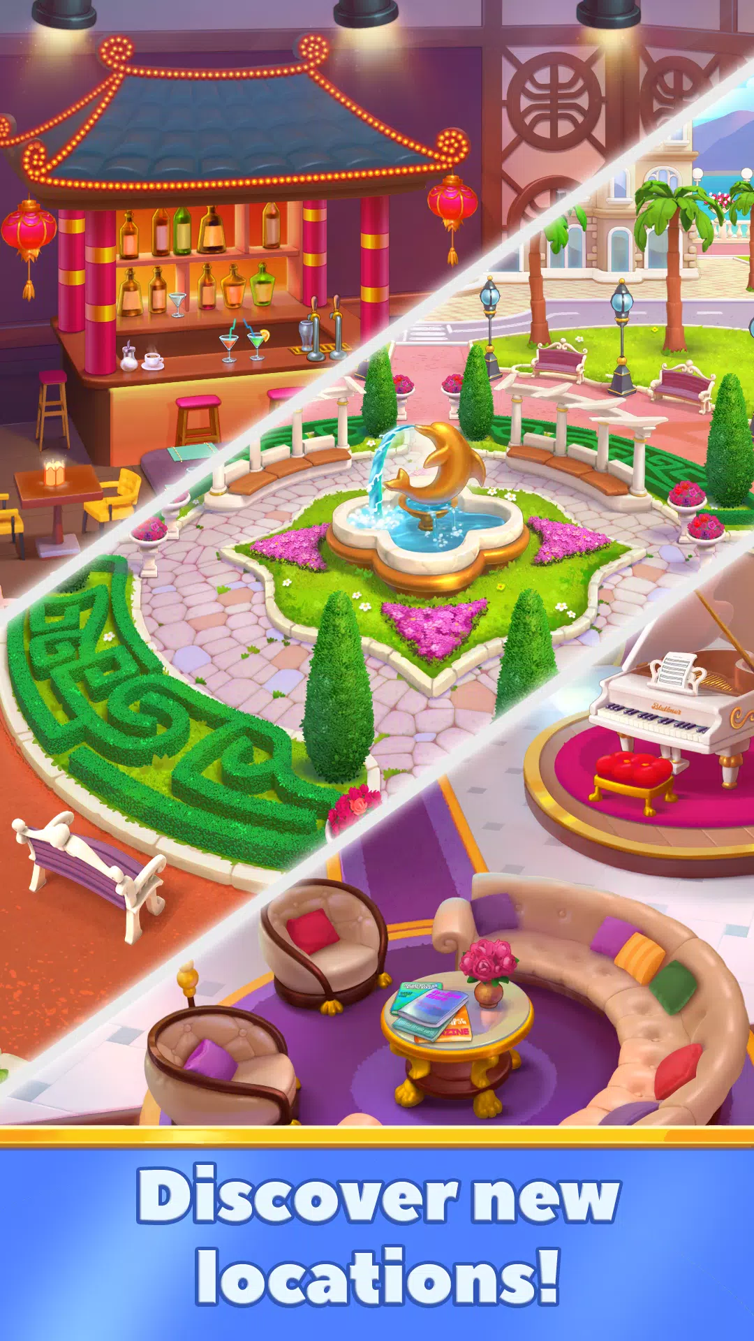 Emily's Hotel Solitaire Скриншот 1