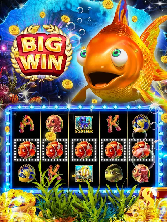 Goldfish Slots: Free Golden Casino Slot Machines應用截圖第0張