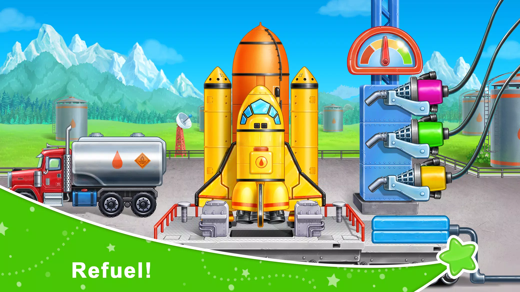 Schermata Rocket 4 space games Spaceship 1