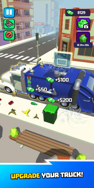 Garbage Truck 3D Tangkapan skrin 1