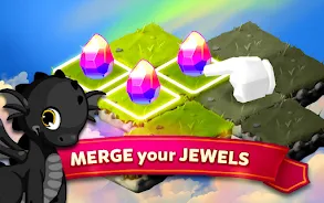 Merge Jewels: Gems Merger Game Ekran Görüntüsü 0