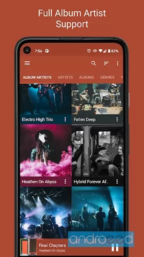 GoneMAD Music Player (Trial) 스크린샷 1