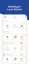 GoalSync - Live Sports Score 스크린샷 1