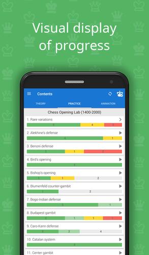 Chess Opening Lab (1400-2000) Ảnh chụp màn hình 3