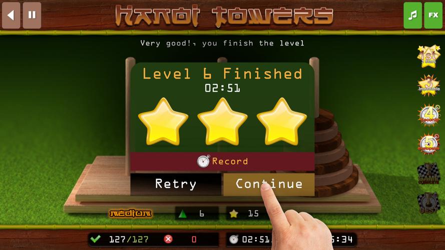 The Hanoi Towers Lite 스크린샷 3