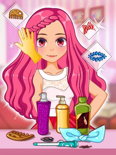 Hair Salon - Beauty Salon Game स्क्रीनशॉट 1