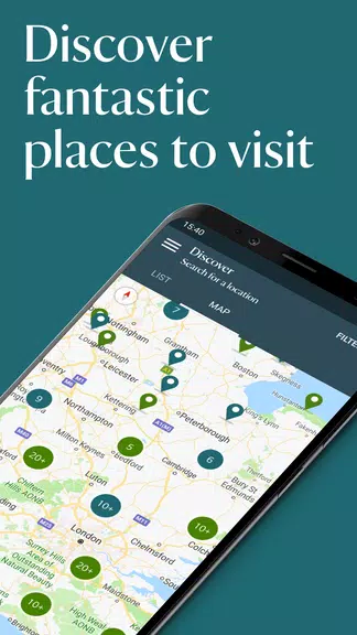 Schermata National Trust - Days Out App 0