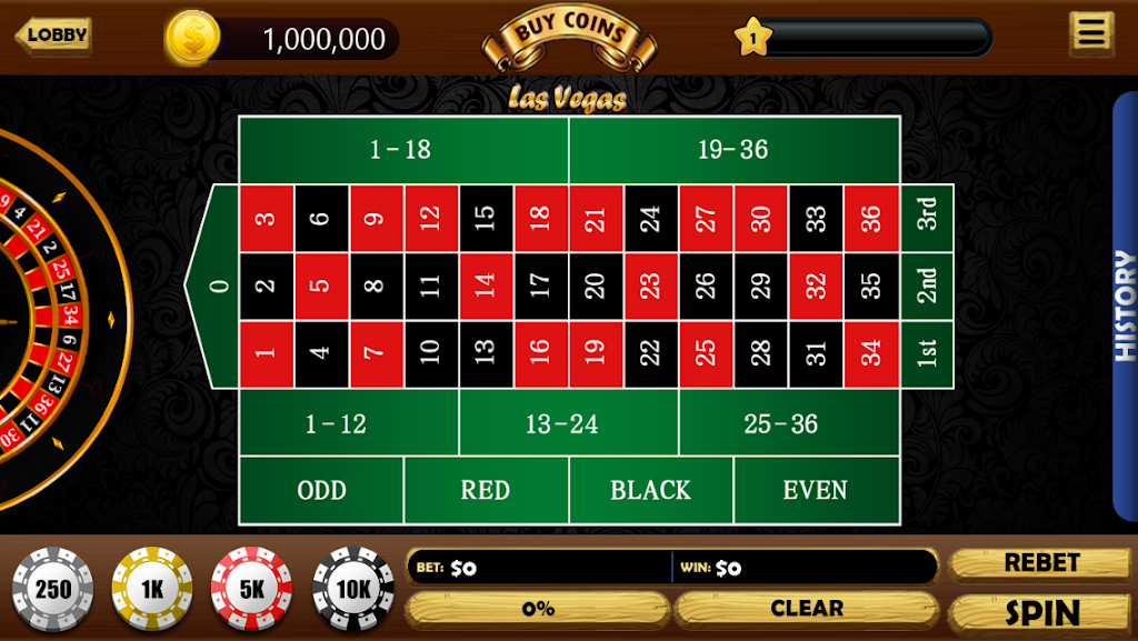 Roulette VIP Deluxe Bet Pro Captura de tela 1