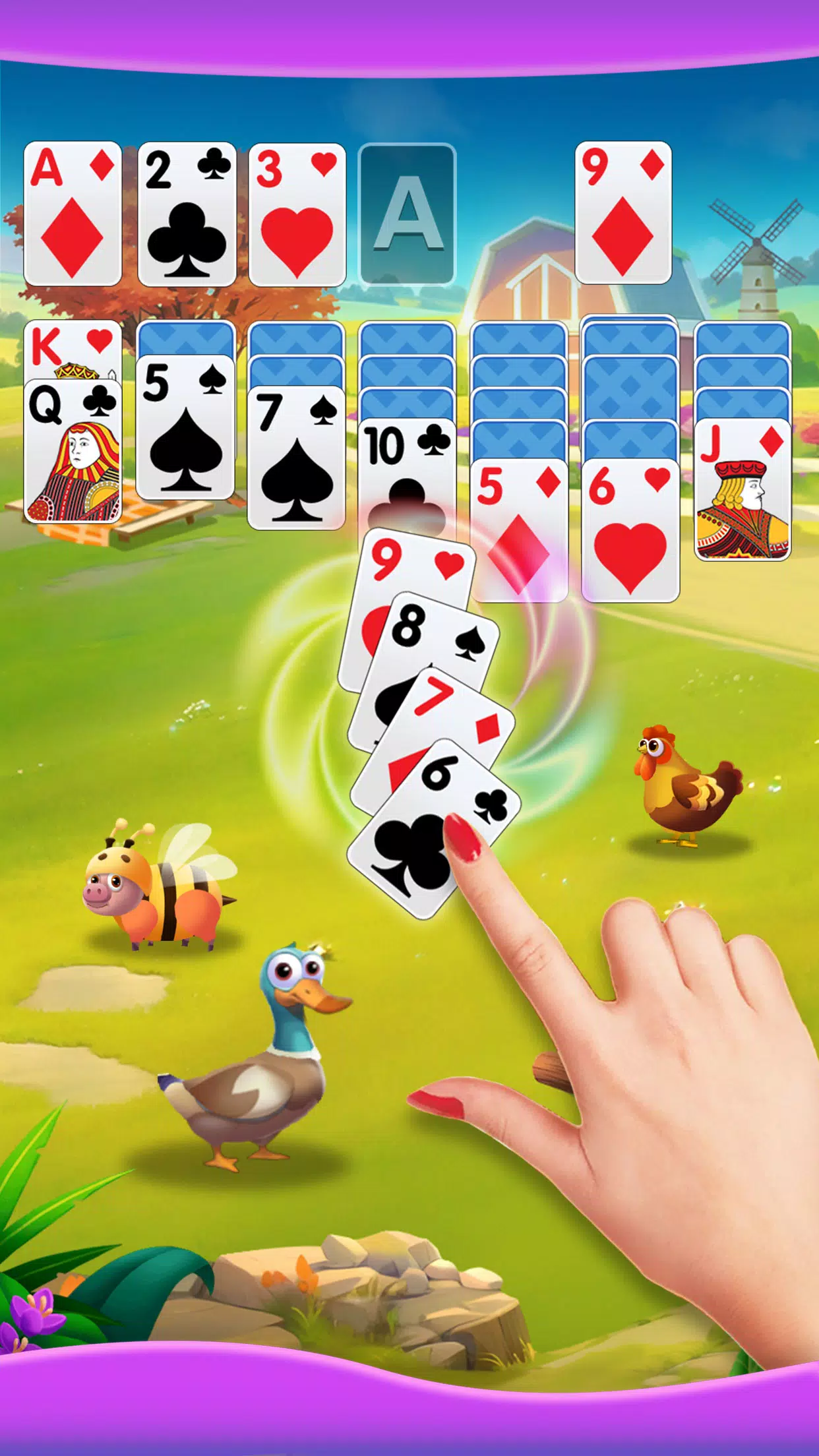 Solitaire Klondike Card Game Captura de pantalla 0