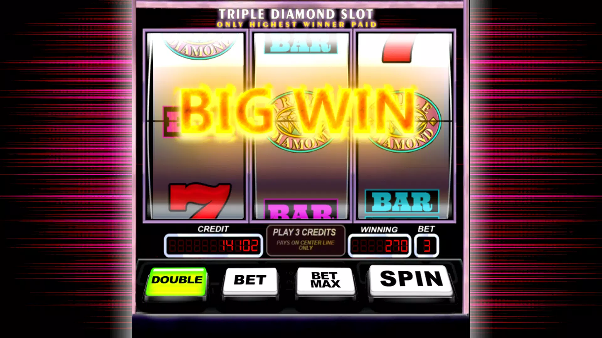 Triple Pay Diamond Slot スクリーンショット 2