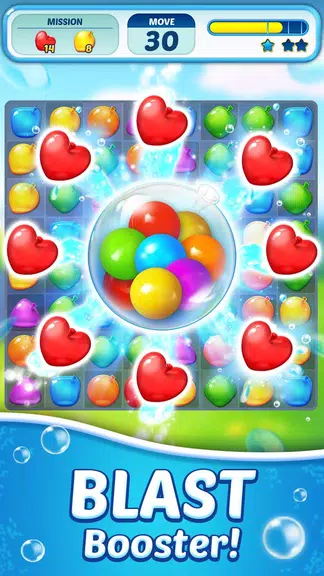 Water Splash - Cool Match 3 Скриншот 1