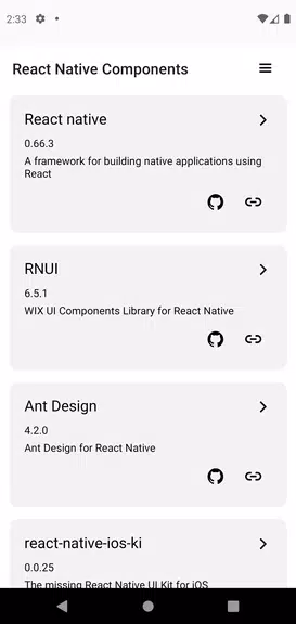 Expo & React Native components 스크린샷 0