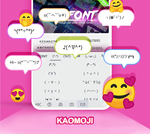 Kika Keyboard-AI Emojis、Themes Schermafbeelding 3