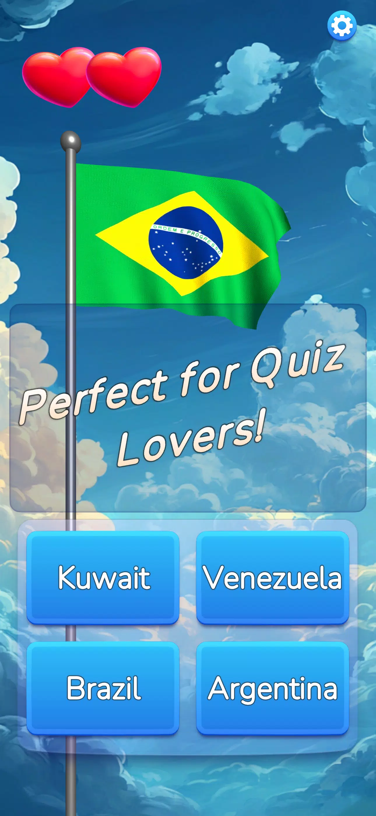 Flag Guess 3D ภาพหน้าจอ 1