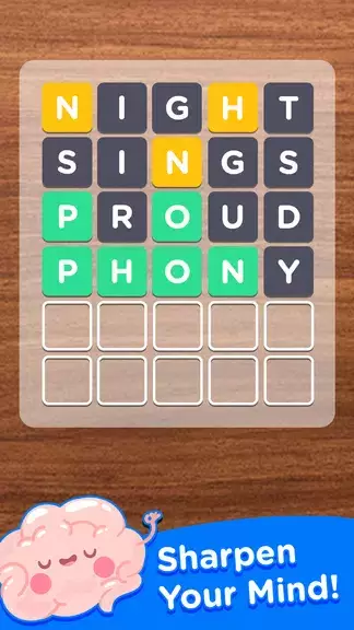 Wordle Jumble Word Puzzle ภาพหน้าจอ 1