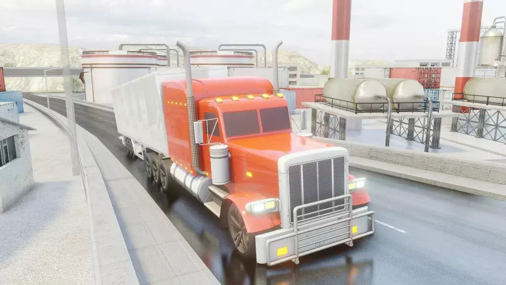 Schermata Usa Truck Simulator Car Games 2