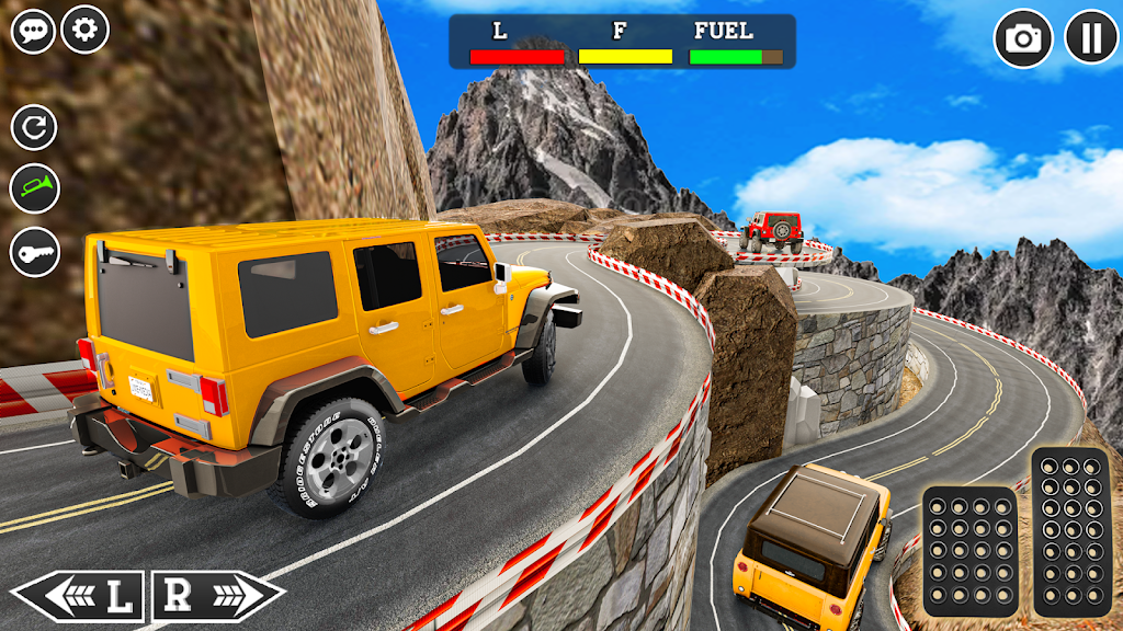 4x4 Mountain Climb Car Games ภาพหน้าจอ 0