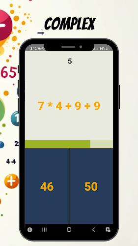 Mental math & Math problems Capture d'écran 1