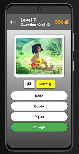 Guess Cartoon Character Quiz 스크린샷 2