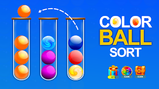 Color Ball Sort Puzzle Game 3D স্ক্রিনশট 1